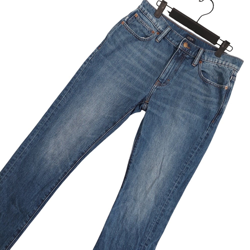 J.Crew Slim Jeans Men 31x32 Blue Medium Wash 100% Cotton Denim Pants